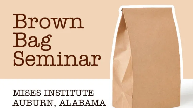 Brown Bag Seminar